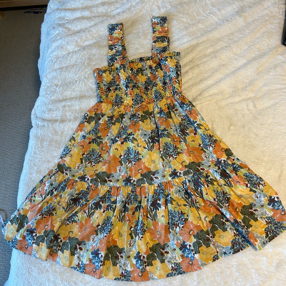 abercrombie floral dress